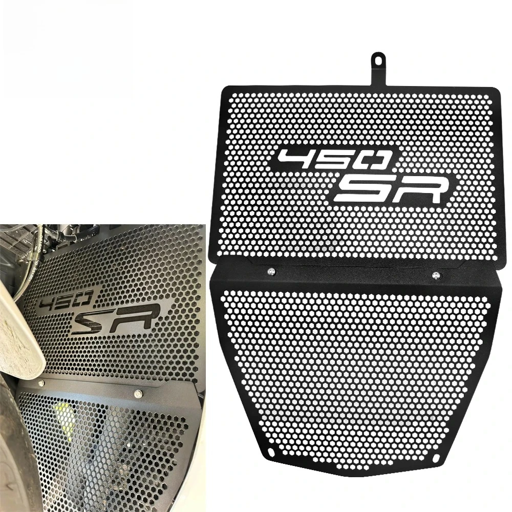 

For CFMOTO 450SR 450SS 2023 2022 2024 Motorcycle Radiator Grill Guard Oil Cooler Protector Cover Accessories scarico moto