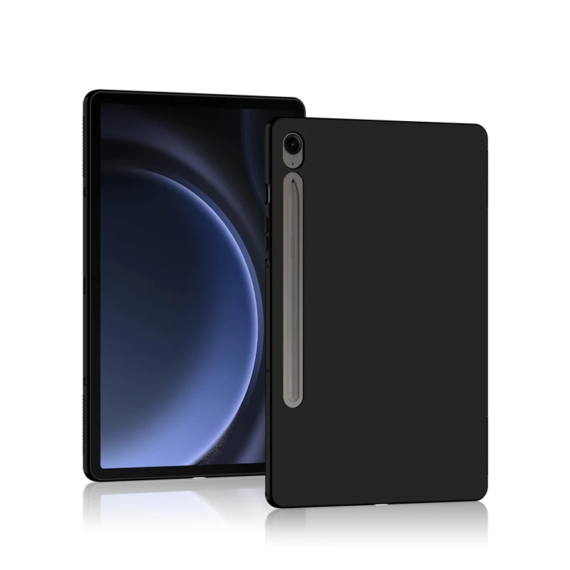 حافظة لهاتف سامسونج جالاكسي تاب s9 ، fe ، 10.9 ، sm-x510 ، x516b ، x516 ، s9 fe plus ، سيليكون ، تي بي يو ، غطاء خلفي