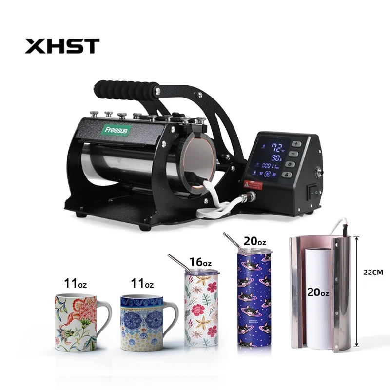 

Mug Printing Machine Multi-function Mug Tumbler Heat Press Machine PD220