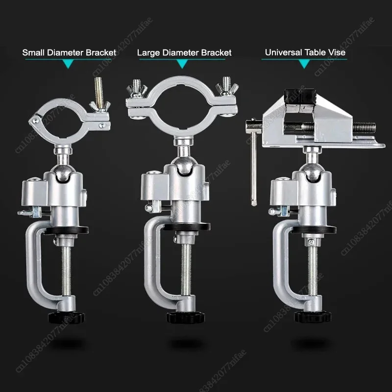 Morsa da banco universale multifunzionale Mini morsa da tavolo in lega di alluminio Morsa a vite per strumenti di riparazione fissi per macchine