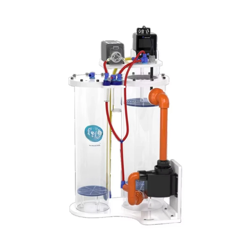 Modern calcium reactor with pump for reef and fish tanks