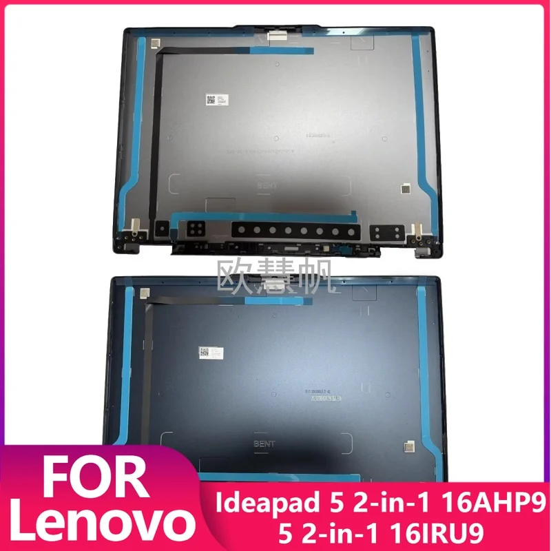 T New for Lenovo Ideapad 5 2-in-1 16AHP9 16IRU9 Laptop Lcd Back Cover Rear Lid IPS Gray Blue Metal 5D10S40107 5D10S40105