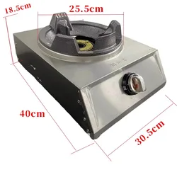 Gas Stove Domestic bench top double stove gas single stove medium high pressure fire stove liquefied gas stove