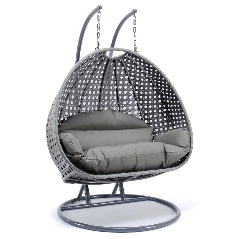 High Quality Rattan Egg Chair Garden Furniture Courtyard Wicker Swing Chair Outdoor