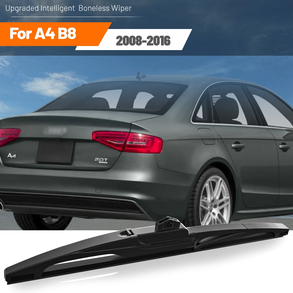 16" Heckscheibenwischerarm und Klinge Schwarz Ersatz passend für Audi A4 B8 2008-2016 Scheibenwischer Autozubehör NEU
