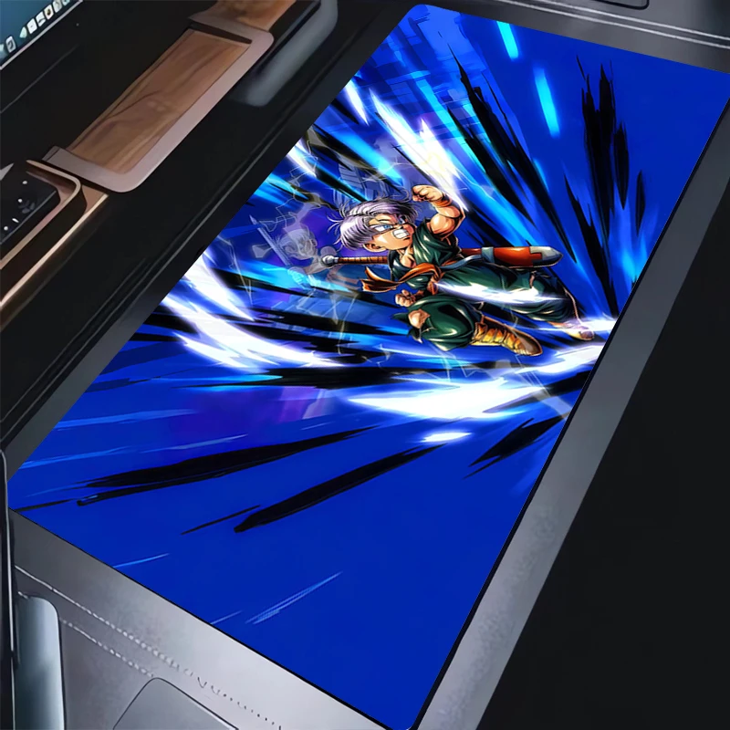 Muismat Laptop Kantoorkast Toetsenbord Pad Gaming Bureaumat Grote HD Muismat Dragon Ball Trunks Antislip rubberen verlengde pad