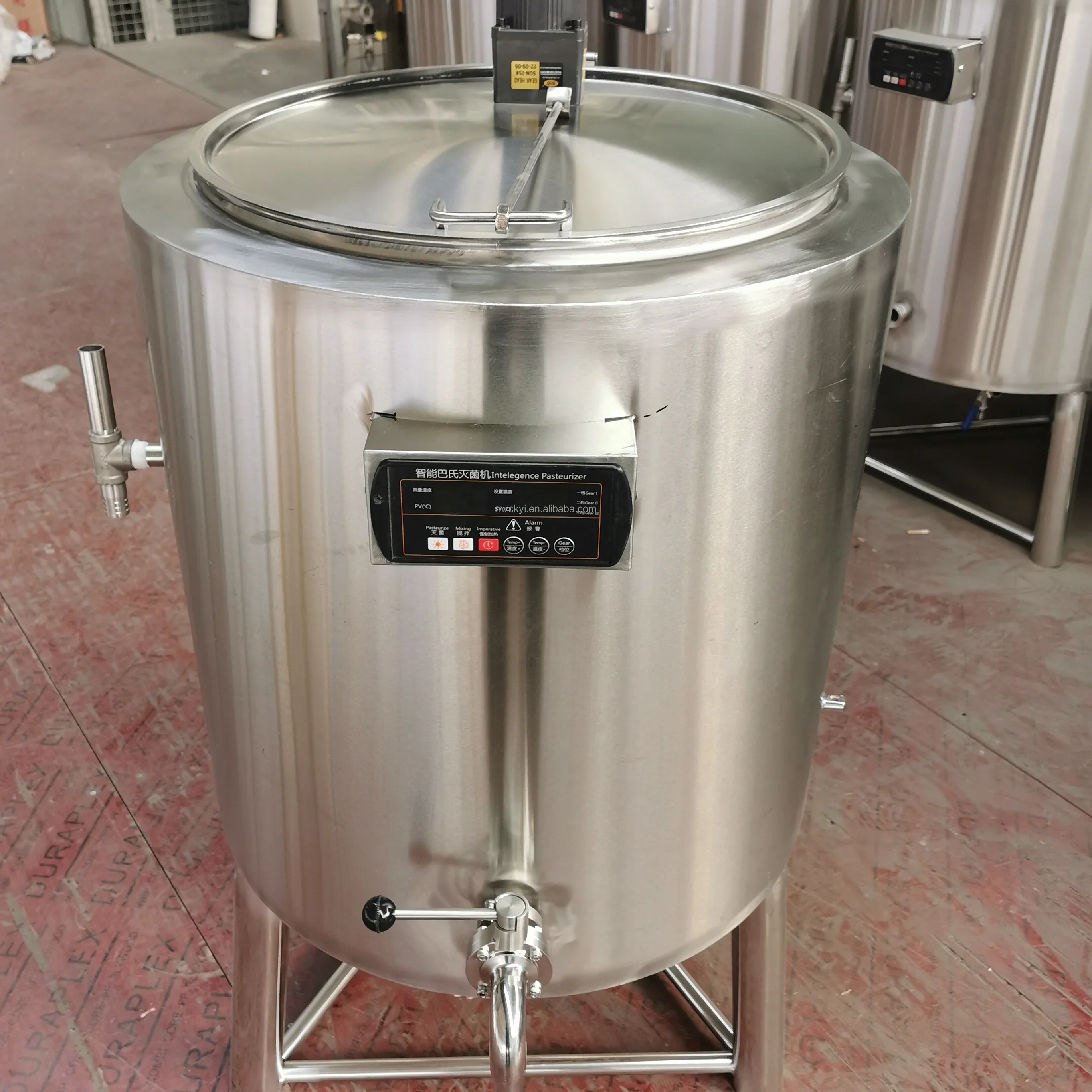 

150LN Automatic Control System Milk Ice Cream Pasteurization Machine Commercial Pasteurization Machine