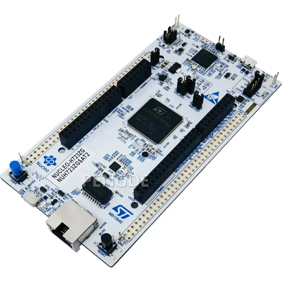 NUCLEO-H723ZG STM32 Nucleo-144 development board with STM32H723ZGT6 MCU supports Arduino ST Zio and morpho connectivity