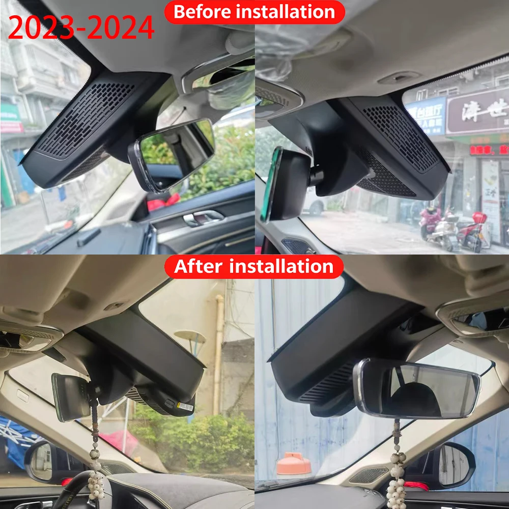 for Lynk & Co 01 2023 2024 2025 2026 Plug and Play Wifi OEM DVR 4K Dash Cam Front Rear Camera Night Vision Loop Video Recorder