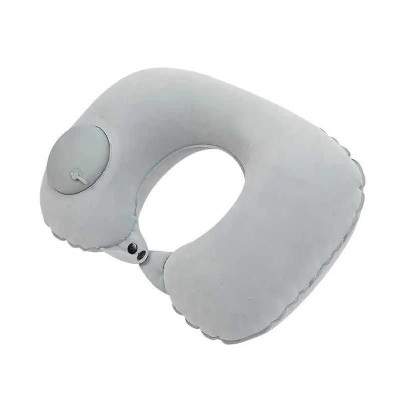 U-Shaped Portable Press Outdoor  Pillow Car Seat Cushion Automatic Inflatable view 4
