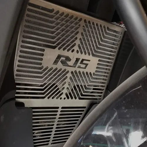 Imagen 2 del producto Para YAMAHA YZF R15 YZF-R15 YZFR15 V3 2017-2021 2019 2020 cubierta protectora para parrilla de motocicleta protección protector de tanque de agua