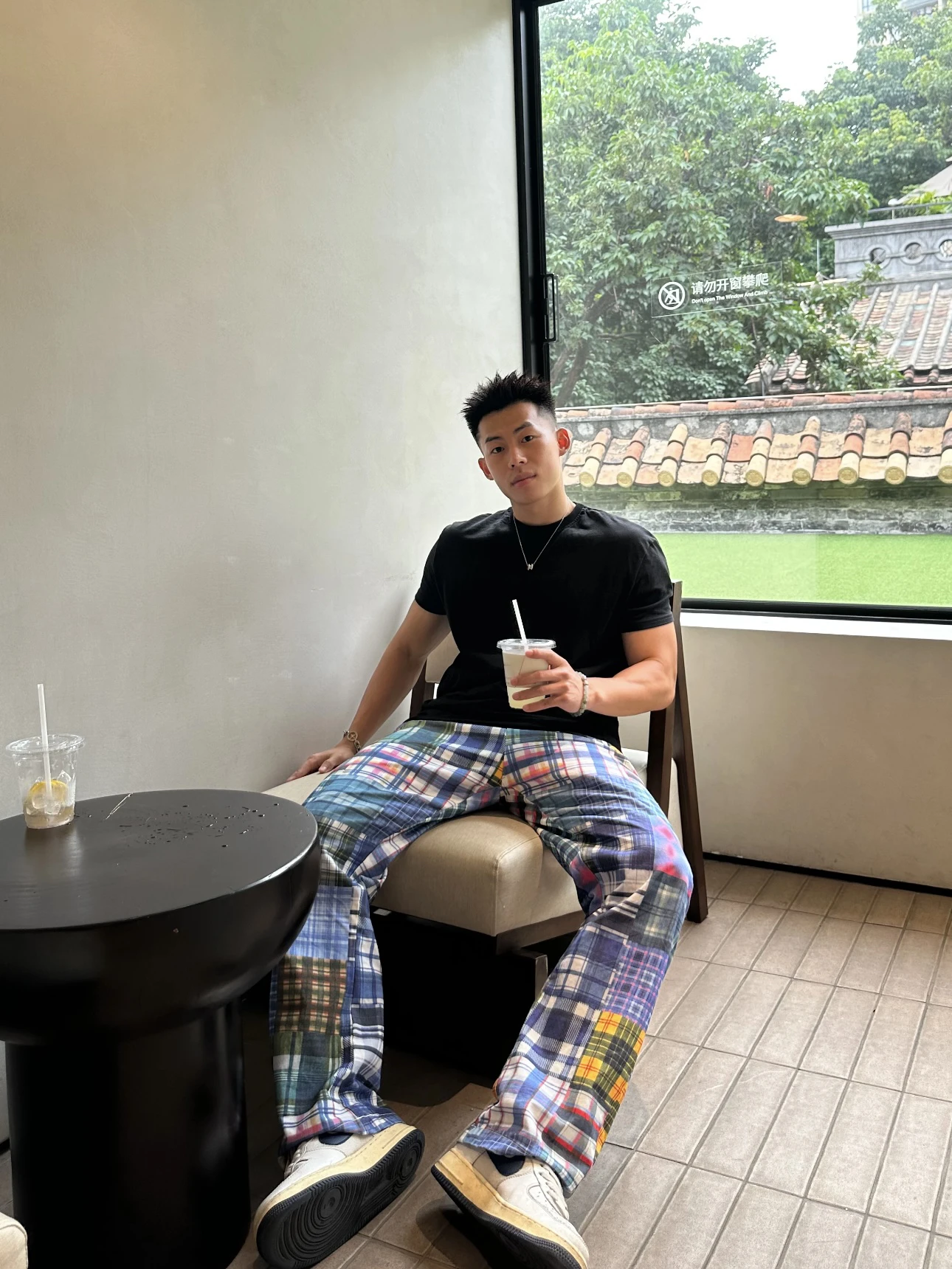 

Американский уличный лоскутный нож с эластичной резинкой на талии, брюки для мужчин и женщин, длинные брюки с мозаичным узором