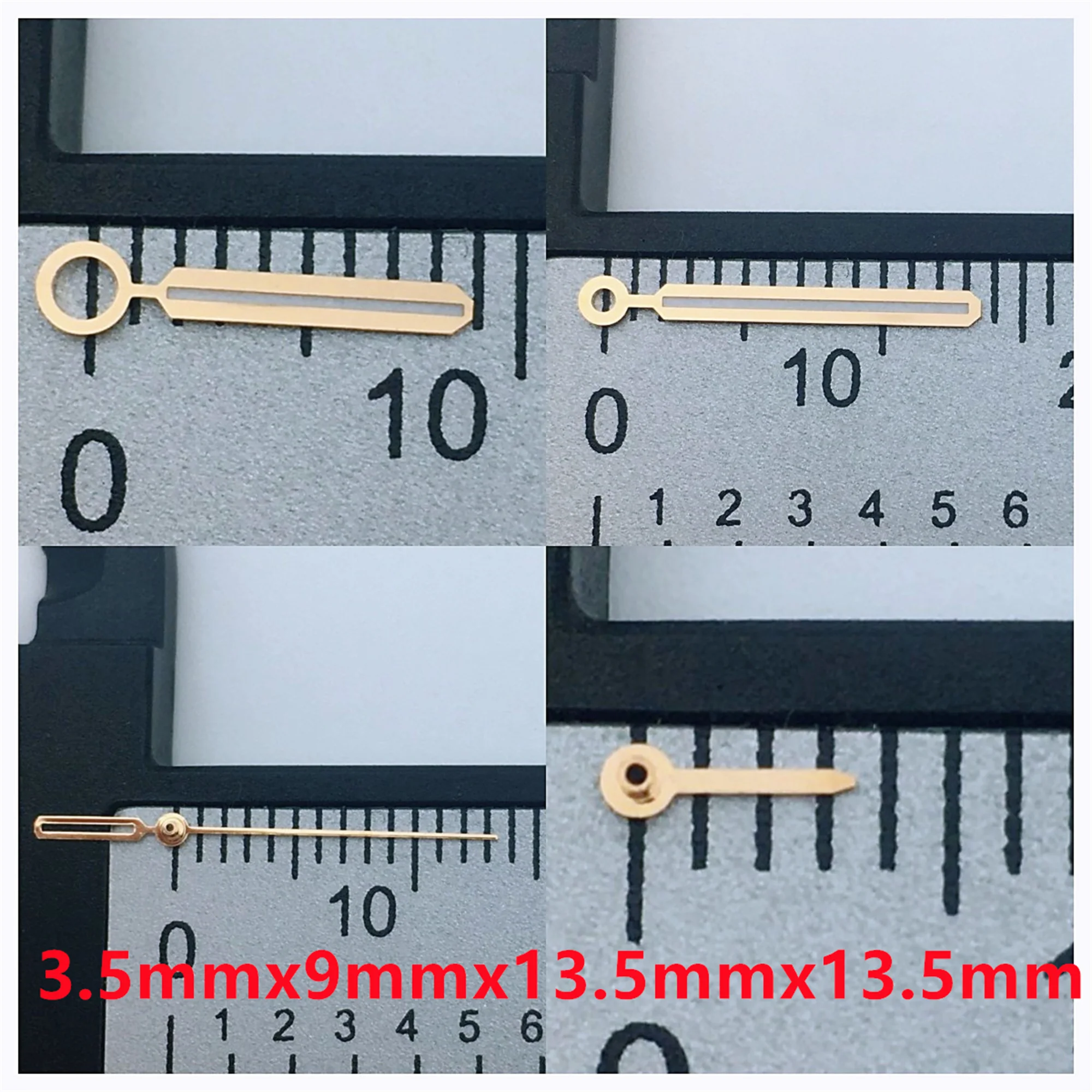 Jam tangan BLIGER tangan dengan VK63 jam tangan kuarsa gerakan perak kuning merah hijau bercahaya 6 buah/Set cocok gerakan VK63