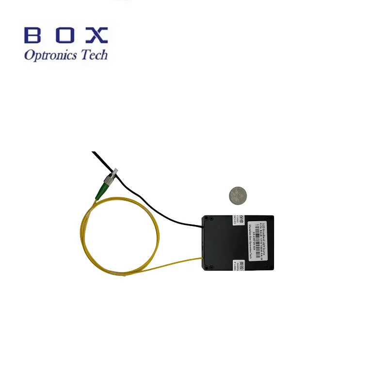 Good New Box Optronics 1550nm SLD Broadband Light Source 3-10mW 30nm Ultra Wide Spectrum DC 12V High Power 1 Year Warranty