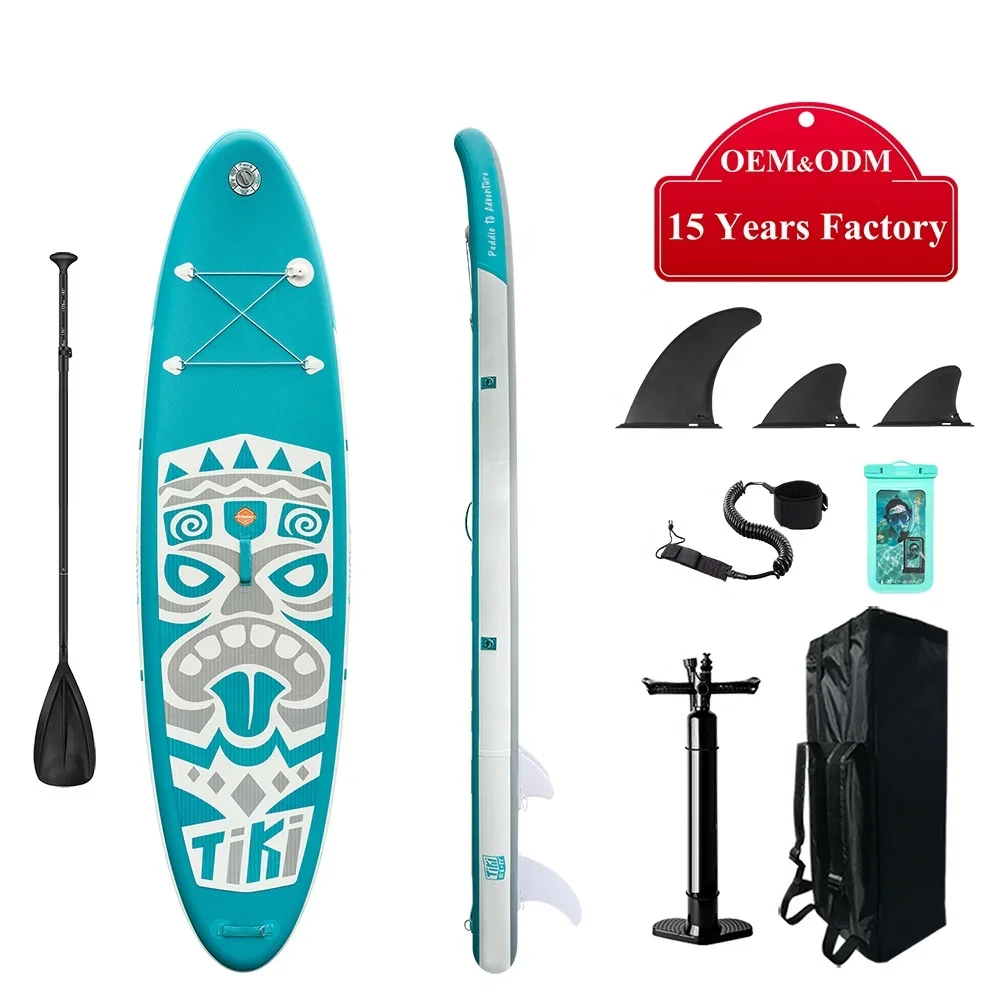 

Custom Standup Paddle Board Double Layer Drop Stitch Stand Up Paddle Board Inflatable