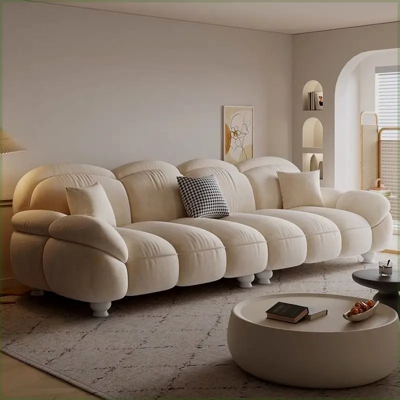 

Modern Luxury Living Room Sofas Lounge Individual Designer Relaxing Sofas Hallway Balcony Gaming Wood Divano Salon Furniture