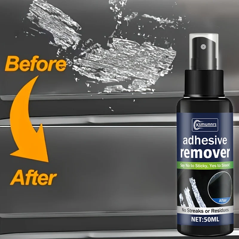 50ml Fast-Acting Adhesive Remover Multi-Purpose Cleaner for Glue Sticker Label Residue Car Home Use Universal Cleaner