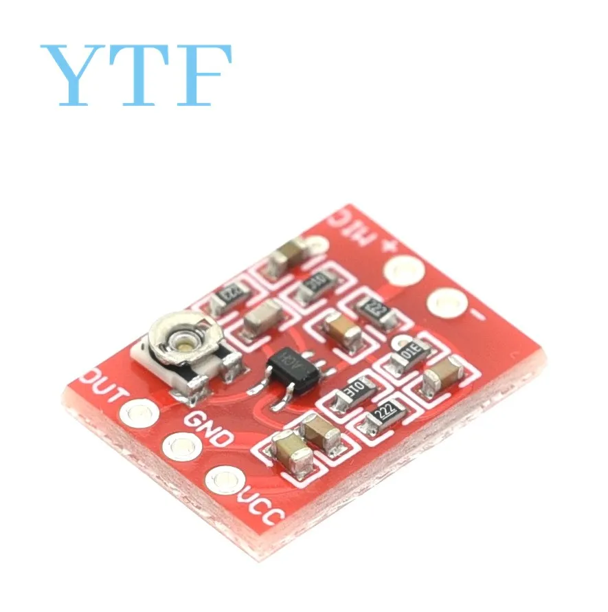 MAX4466 Electret Microfoon Versterker Board Microfoon Versterker Module Gain Verstelbare Pickup Frontstage