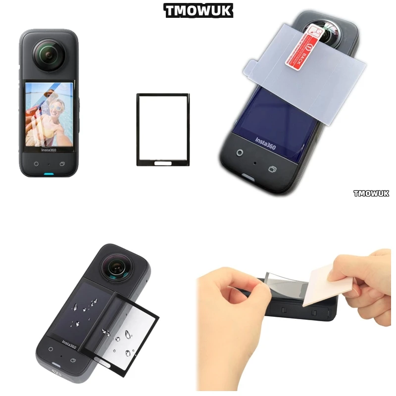 

For Insta360 X3 X4 X5 GPS Screen Film With Anti - Scratch PMMA 3D Curved Flexible Full Cover