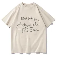 Lost Frequencies Tom Odell Black Friday T-Shirts Unisex Short Sleeve Cotton Graphic T-shirt Vintage Harajuku Letter Tees Clothes