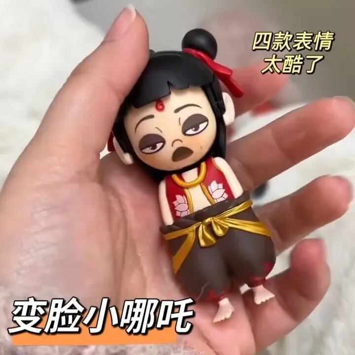 Nezha Birth of The Demon Child Series Blind Box Guess Bag Ciega Toy Nezha Figure Ornament Toy