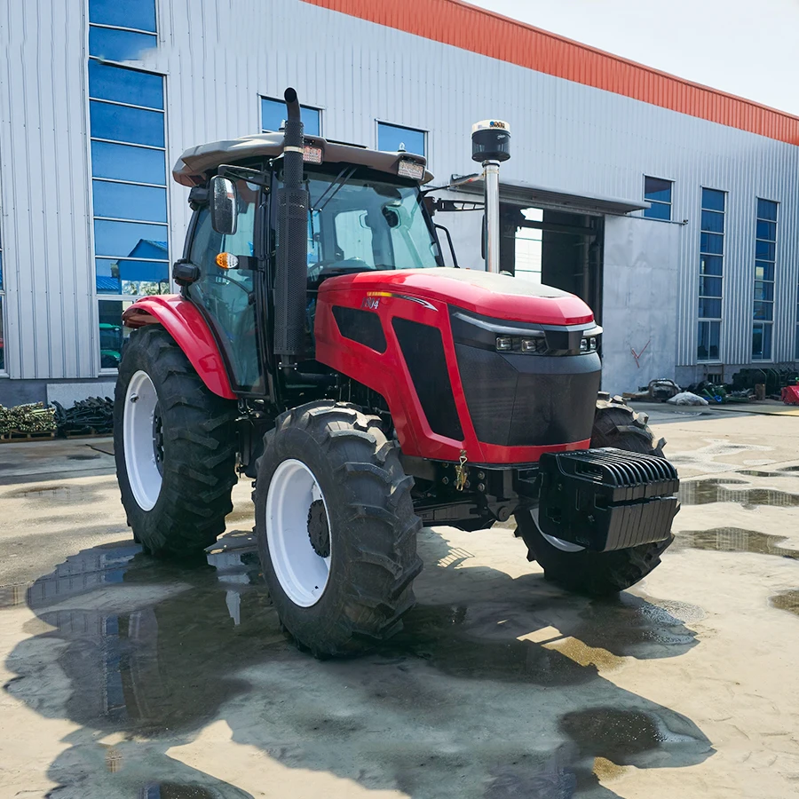 Mini tractor, agricultural tractor, with air-conditioned cab, wheeled tractor