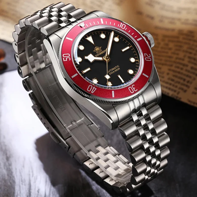 

ADDIESDIVE Luminous Automatic Watches for Men Sapphire Glass 200m Dive Watch Stainless Steel NH35 Luxury Mechanical Wristwatches