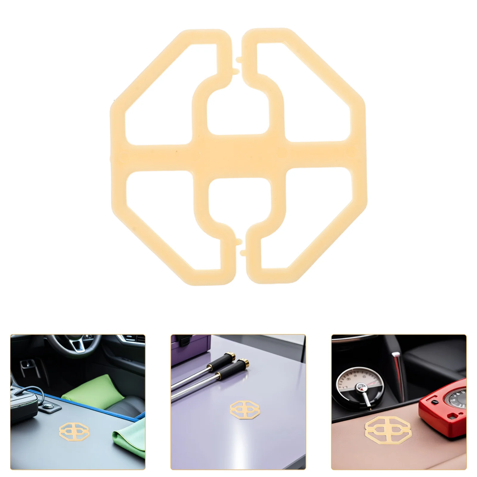 

100pcs Seat Cushion Non-Slip Snowflake Design Durable Metal Fastening For Auto Upholstery Chair Cover