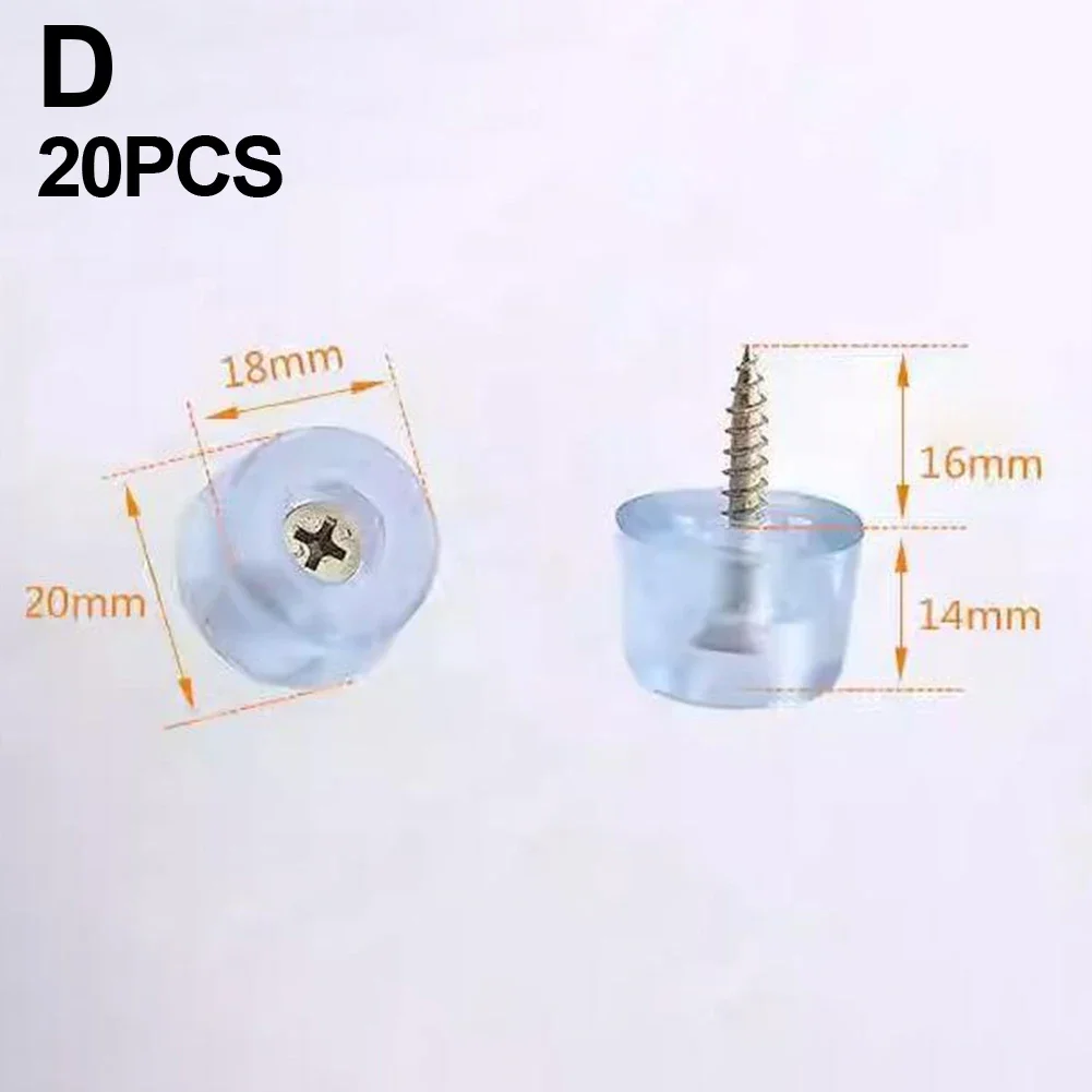 20 шт., силиконовые Нескользящие подставки для ножек стула