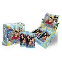 24PCS/6Pack One Piece Cartoon Collection Card Japanese Anime Character R SR Rare Trading Fighting Game Card for Children Toys