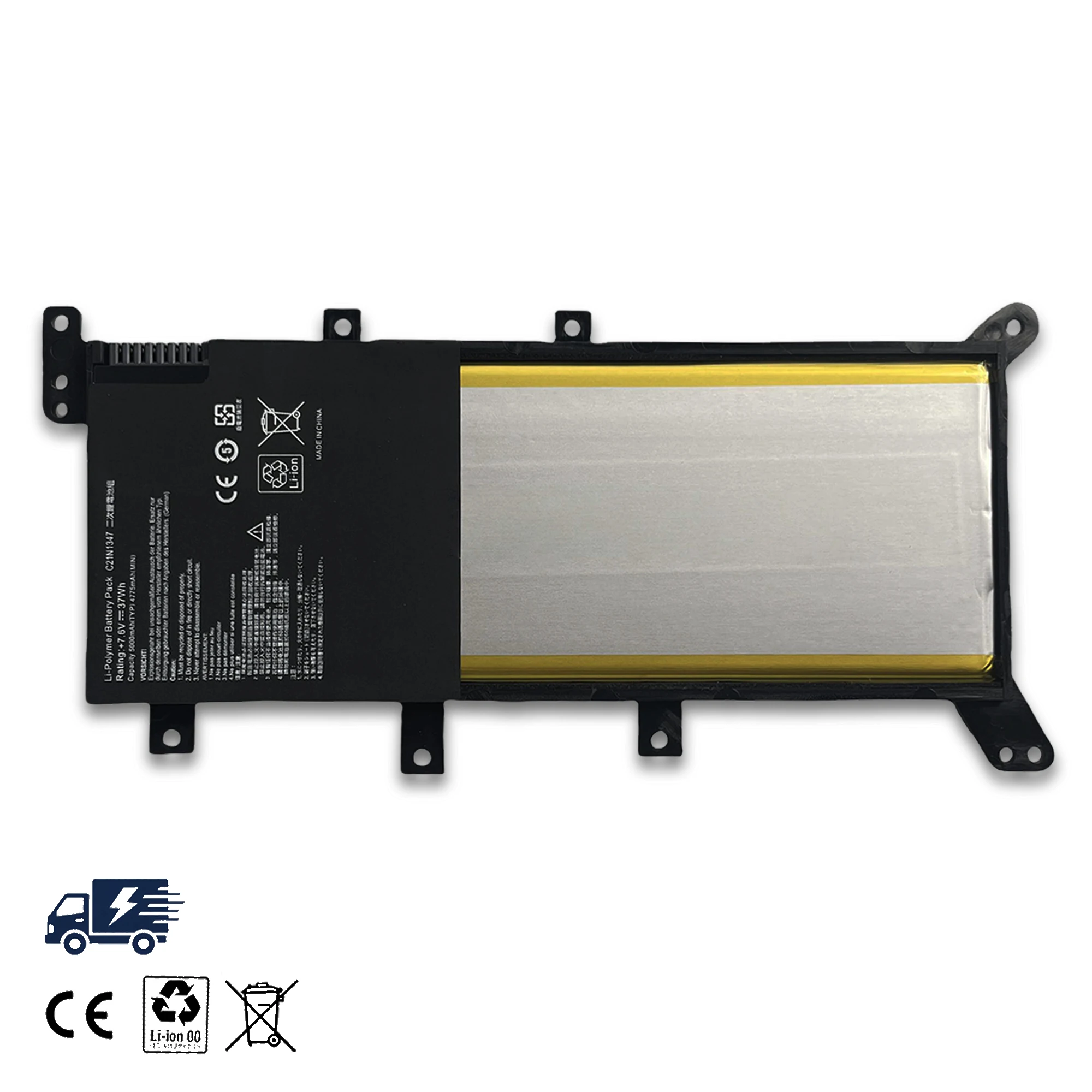 Replacement C21N1347 Battery For Asus K555L A555L X555L W519L VM510L R557L F555L Y583