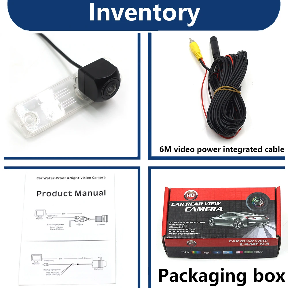 ZJCGO AHD 1080P Parking Backup Reverse Reversing Rear view Camera  for Lexus GX GX400 GX460 GX470 J120 J150 2002~2024