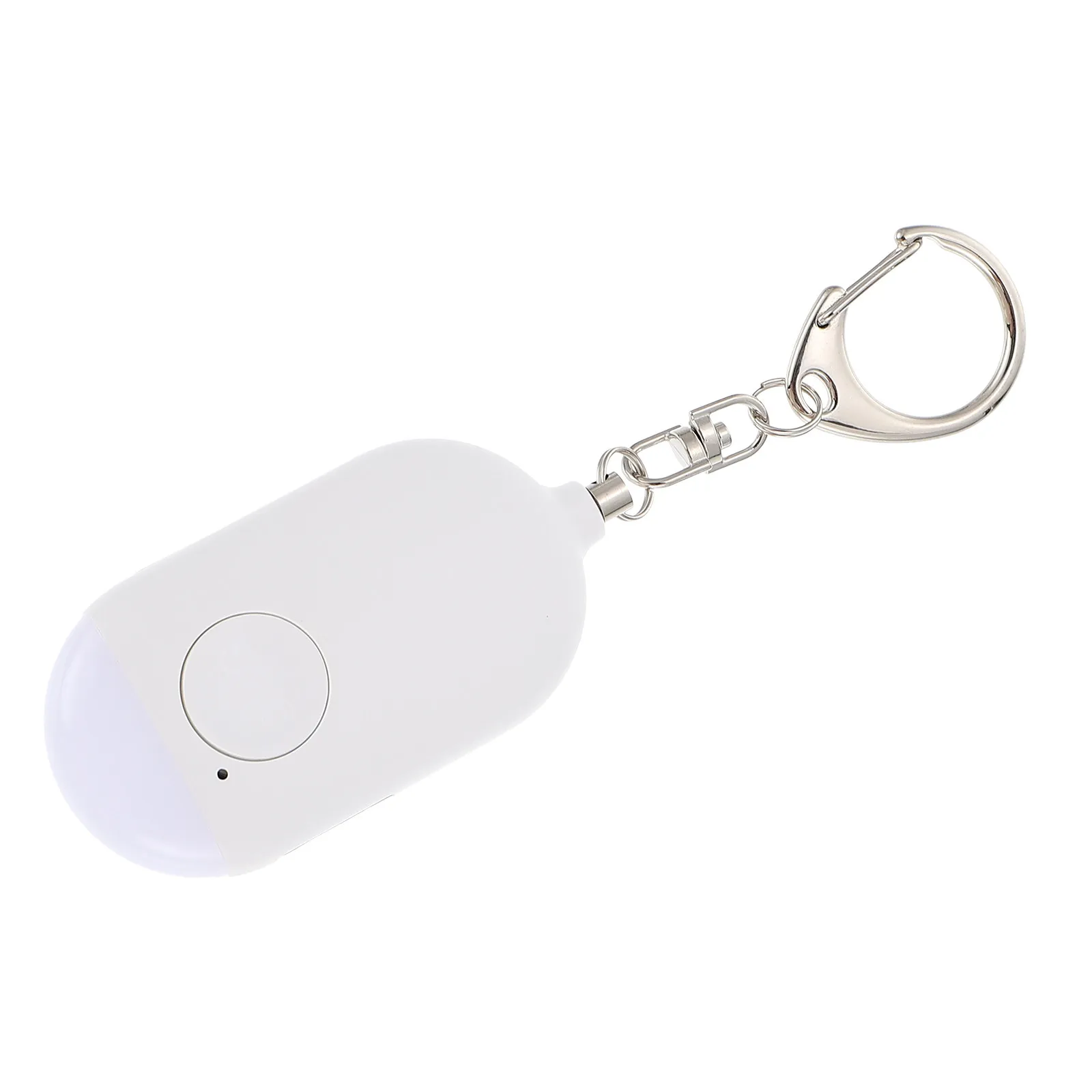1Set Compact Rechargeable Personal Alarm 130Db Loud Siren for Women Girls Elderly Commuters Security Personnel Portable Keychain