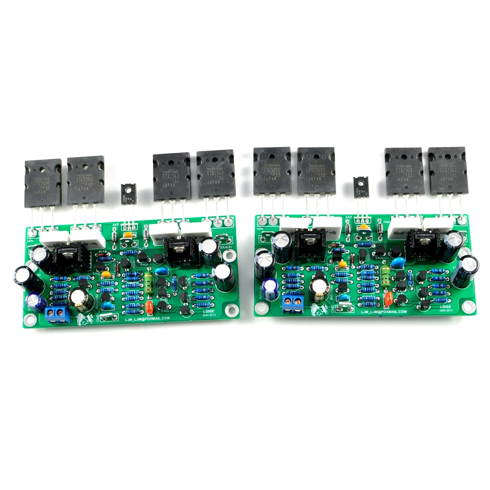 

1pair L20SE Finished AMP Amplifier Board 2SA1943 2SC5200 200W8R 350W4R