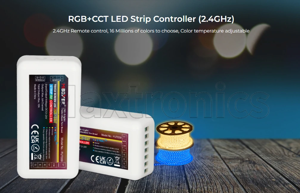 WL5 WL-Box2 FUT036 FUT038 FUT039 FUT096 RF 2.4G Striscia LED Telecomando Dimmer CCT RGB RGBW RGBCCT Striscia LED MiBOXER MiLight