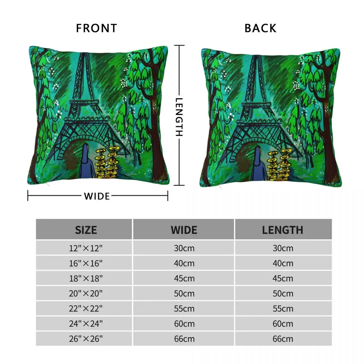 Madeline Ludwig Bemelmans Square Pillowcase Polyester Linen Velvet Creative Zip Decor Pillow Case Car Cushion Case 45x45