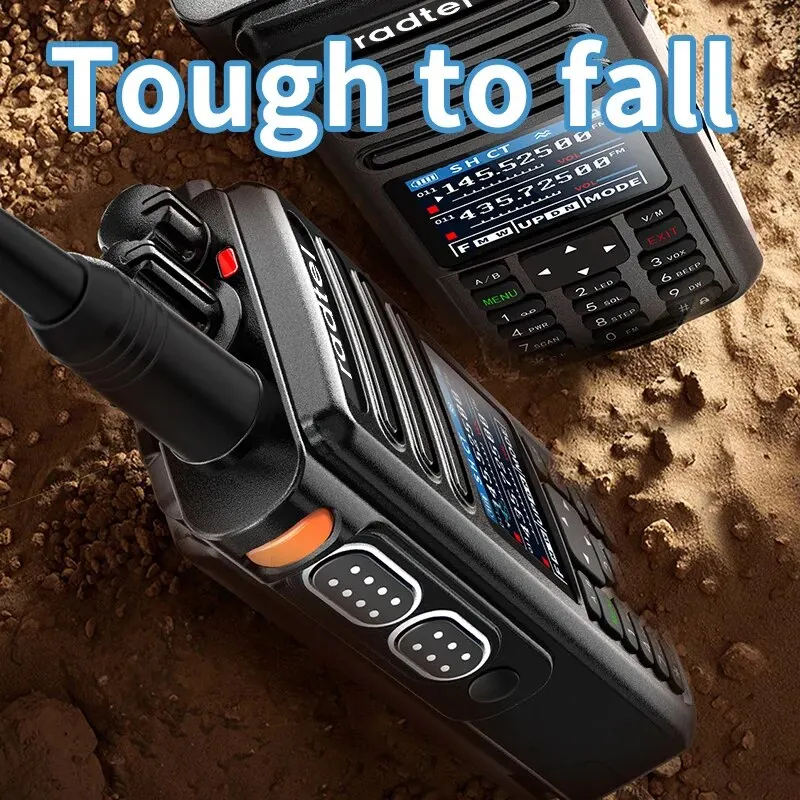 Radtel RT-730 Ip67 Waterdichte 10W Air Band Walkie Talkie Cb Ssb Amateur Ham Ht 199ch USB-C Batterij Noaa Politie Scanner Satcom