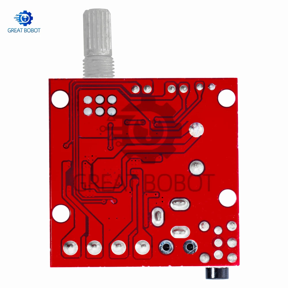 12V Black PAM8610 Digital Amplifier Board: 2×15W Class D Super Slim Audio Power Board
