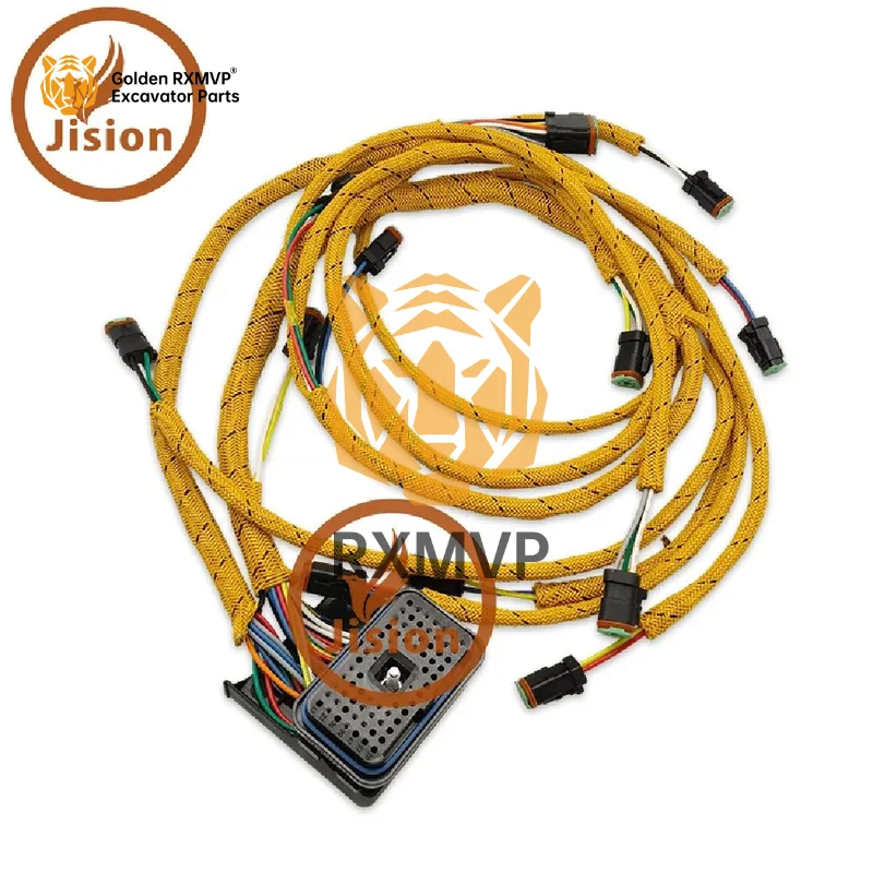 For 222-4086 2224086 3176c Engine Wiring Harness Caterpillar 140h 160h Excavator RXMVP