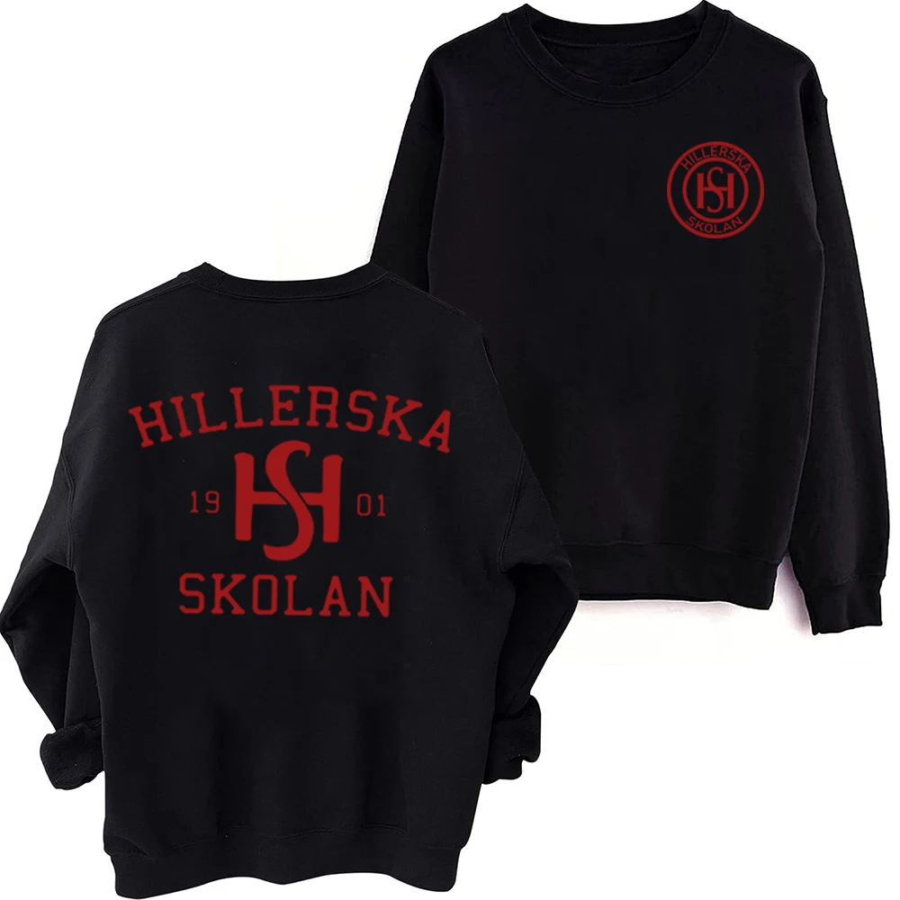 Young Royals Hoodie Retro Hillerska Skolan Sweatshirt Wilhelm and Simon Tv Show Trendy Hoodie Unisex Long Sleeve Top Oversized