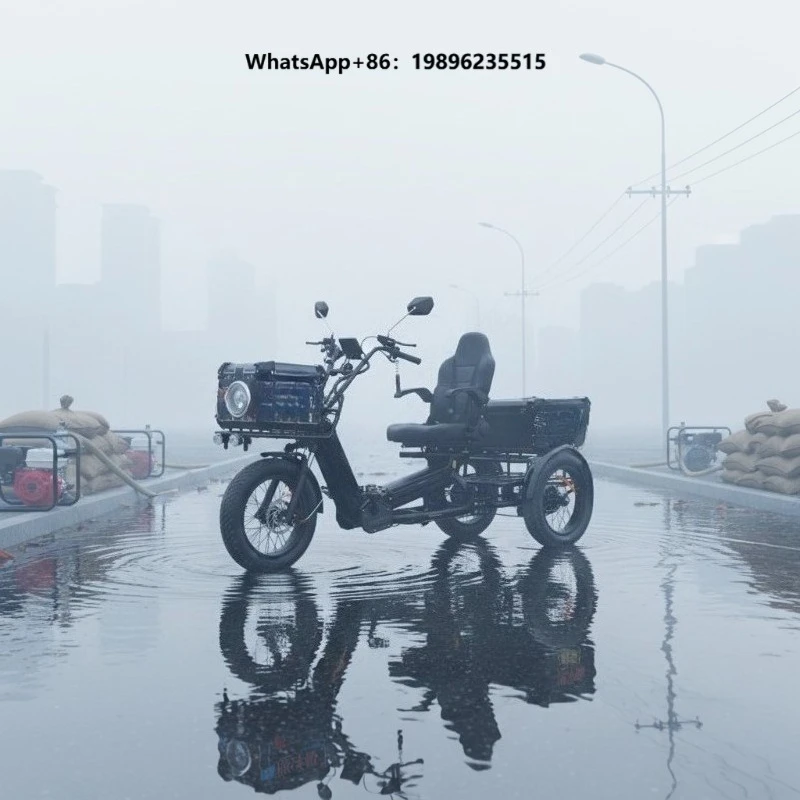 2500w Dual Motor Electric Tricycle 2500w Dual Motor Electric Trike off Road E Trike Cargo Tricycle 500KM Long Range