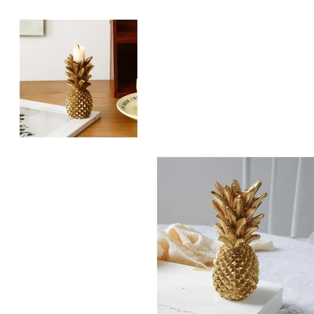 L43A Fruit Stand with Raised Pattern and Gold Finish, Open Cup Display Piece for Shelf Display, Living Room, Desk, and Side