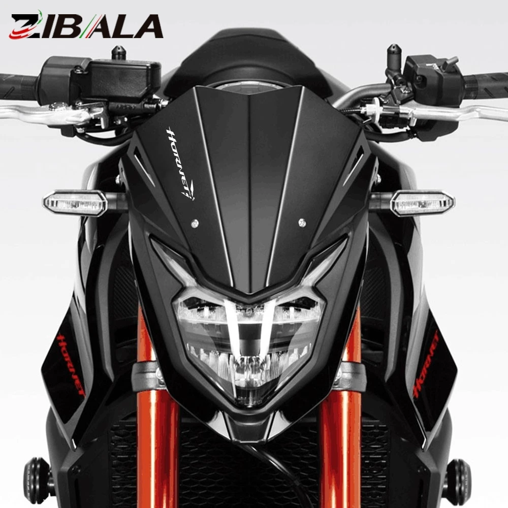 

Новое черное алюминиевое спортивное ветровое стекло-дефлектор для мотоцикла Honda CB750 HORNET 750 2022-2023-2024-2025-2026