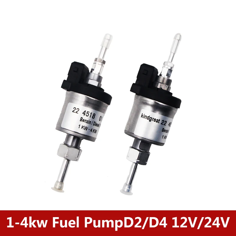 12/24V 1-4KW For Eberspacher Airtronic D2 D4 Diesel Air Heaters Electric Fuel Pump Oil Metering Pump 22451801 22451901