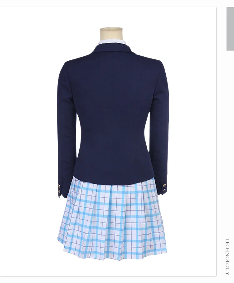 EINE Stille Stimme Shouko Nishimiya Shoko Cosplay Kostüm Japanischen Anime Die Form Von Stimme Schuluniform Anzug Outfit Kleidung perücke