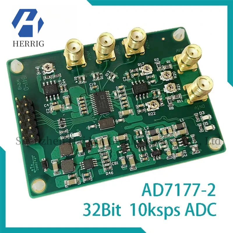 

AD7177-2 10Ksps/24Bit/32Bit ADC Module / Differential Bipolar Input