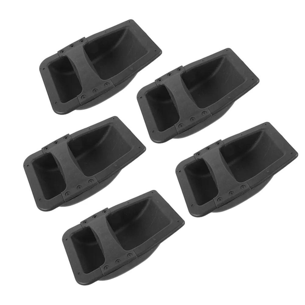 

5pcs Speaker Side Handle For Audio Equipment Durable Plastic Replacement Handle Large Comfort Grip Easy Install No Pre-Drill