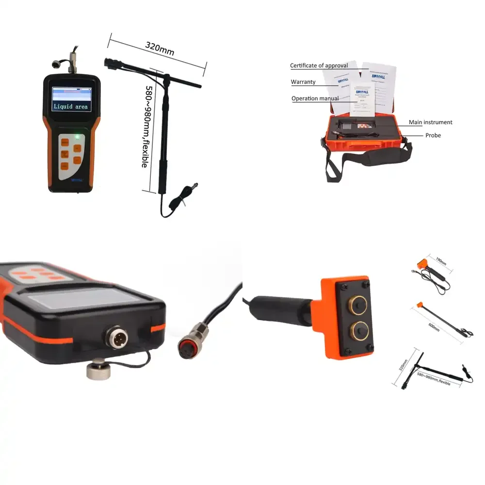 2026 Hot Sale  Portable Ultrasonic Level Sensor for Liquid Level Indicator Measuring Instrument Water Tank Fuel Oil Level