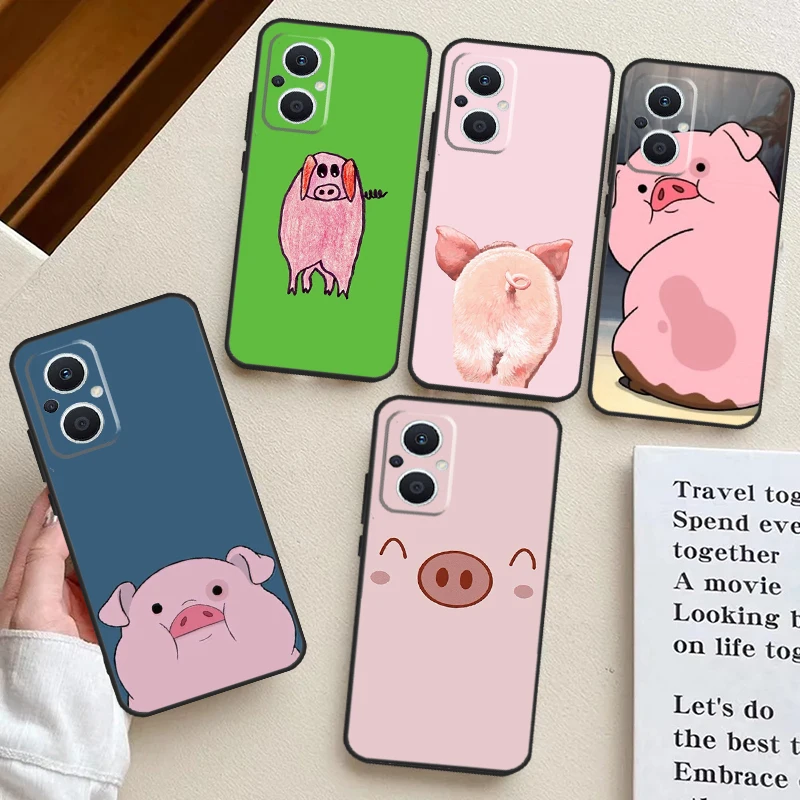 Cartoon Pig Funda F… - image
