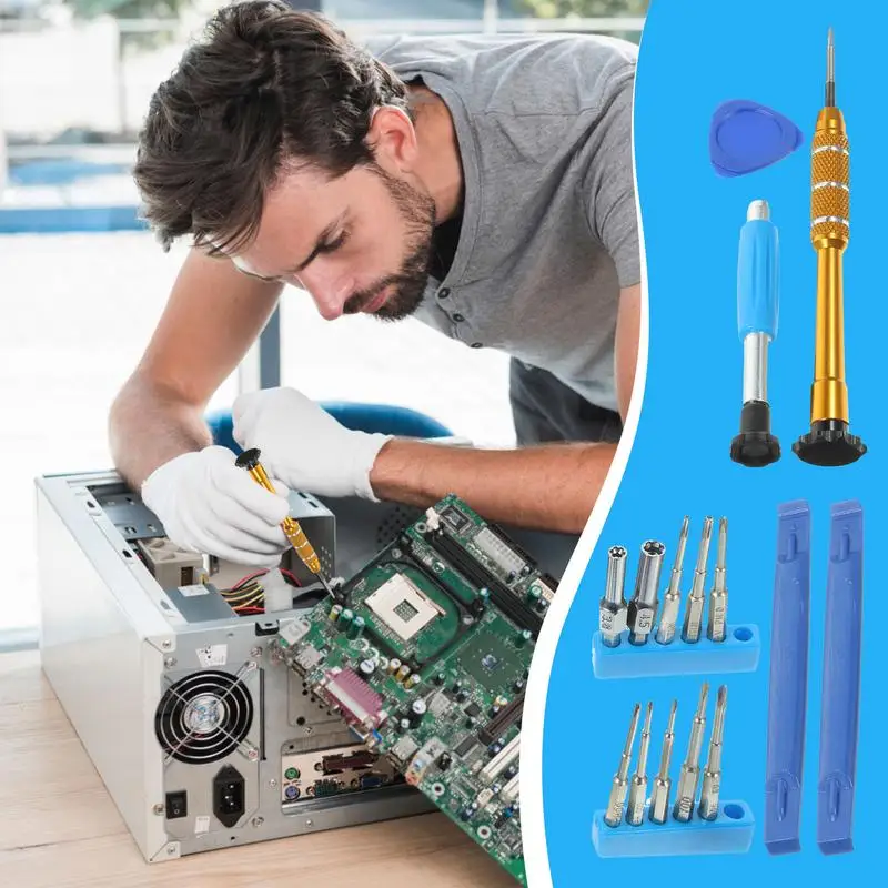 Game Disassembly Kit Practical Ergonomic Precision Hotfix Tool Professional Lightweight Teardown Kit Reasonable Screwdriver Set